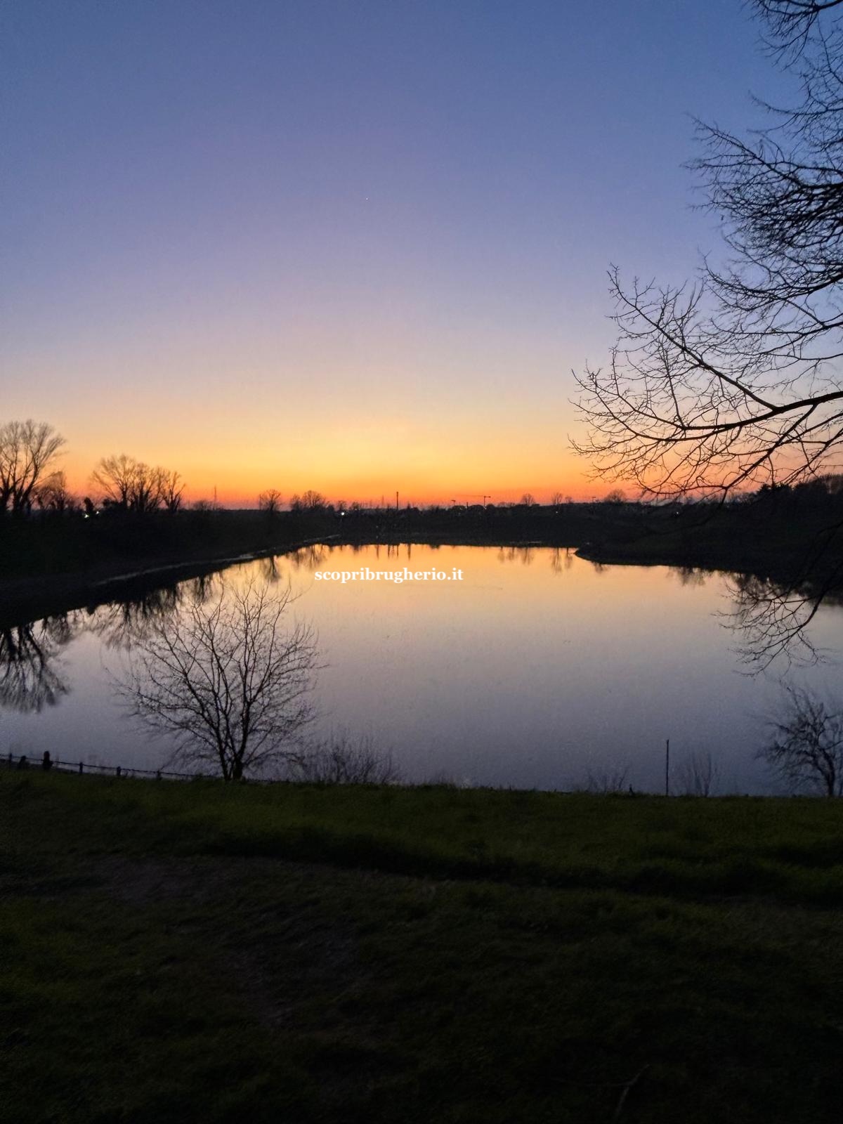 tramonto parco increa